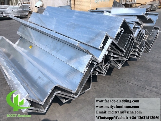 Metallverkleidungsplatten Metallfassaden Aluminiumplatten für Gebäude