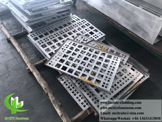 Aluminiumfassade Lieferant in China Metallblech Aluminium Verkleidung Fassade Fabrik 3003 Material