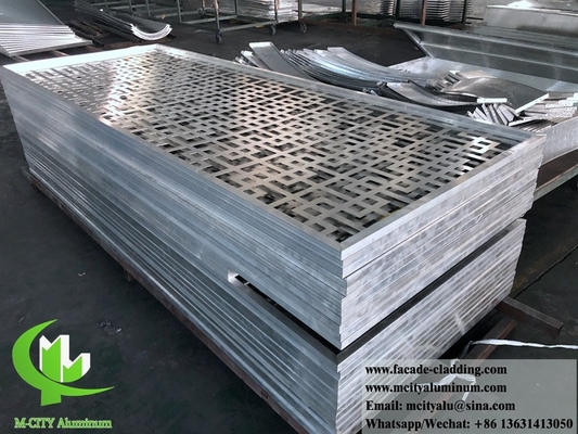 Aluminiumfassade Lieferant in China Metallblech Aluminium Verkleidung Fassade Fabrik 3003 Material