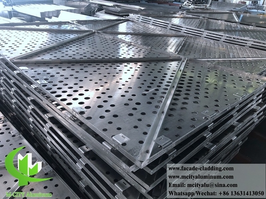 Lasergeschnitten Aluminiumfassade Lieferant in China Metallblech Aluminium Verkleidung Fassade Fabrik 3003 Material