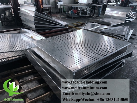 Aluminiumfassade Lieferant in China Metallblech Aluminium Verkleidung Fassade Fabrik 3003 Material