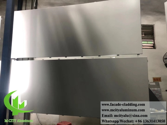 China Lieferant 3 mm Metall-Aluminium-Platten Pulver beschichtete Aluminium-Fassaden