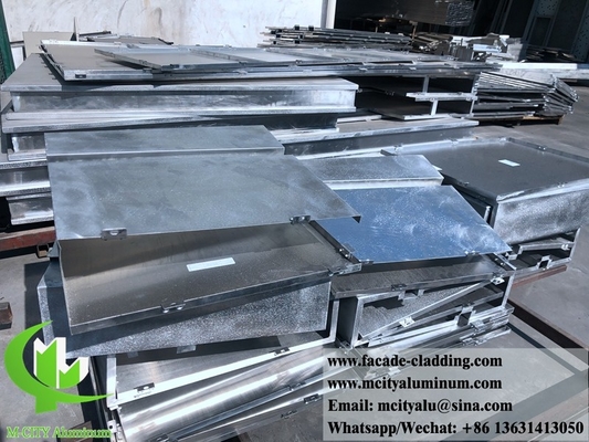 China Lieferant 3003 3mm Metall-Aluminium-Platte Pulver beschichtet Aluminiumplatte Vorhangwand für Fassadenverkleidung