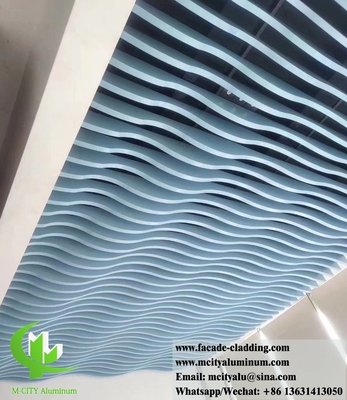Metallbleche Aluminiumfassade Aluminiumplatten für Gebäudefassaden kundenspezifische Metallbleche 3 mm