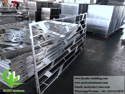 Lasergeschnittene Metallverkleidung Metallschirm Aluminiumblechplatte für Zaun