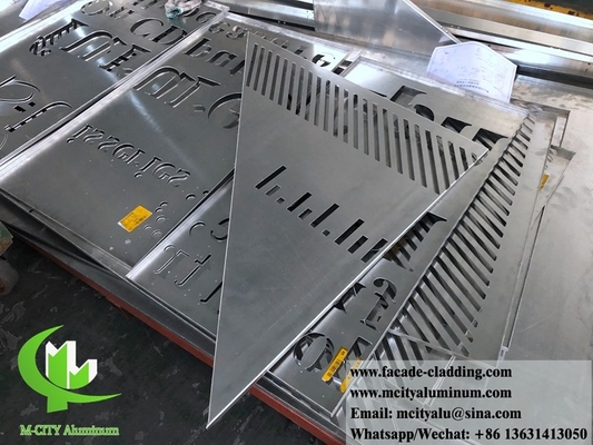 China Lieferant 3003 3mm Metall-Aluminium-Platte Pulver beschichtet Aluminiumplatte Vorhangwand für Fassadenverkleidung