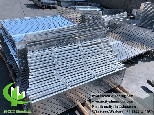 Außenwandverkleidung Metallfassade Aluminiumplatten perforierte Bleche Lieferant in China