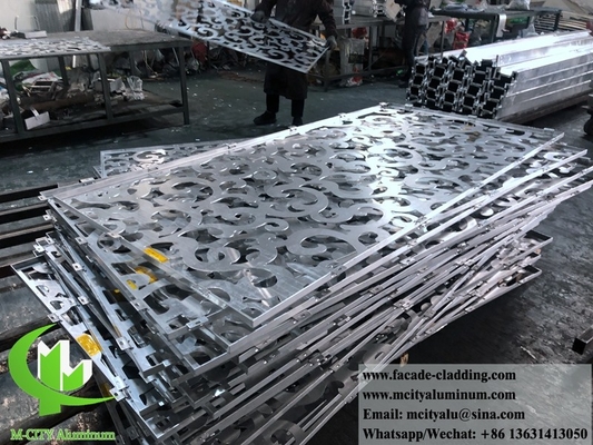 Aluminiumplatten aus Metallblechen für Gebäudefassaden