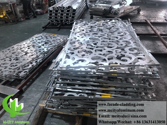 Aluminiumplatten aus Metallblechen für Gebäudefassaden