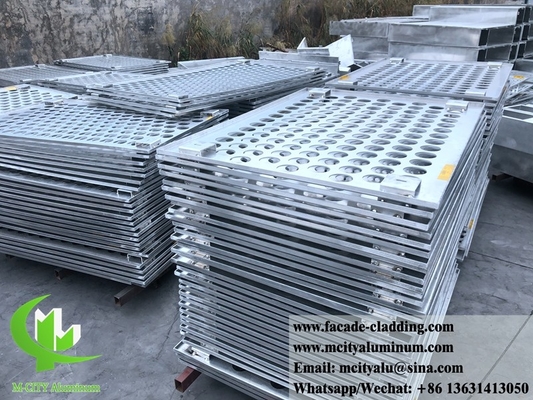 3003 3 mm Metall-Aluminium-Panel Fluorkohlenstoff-Festplatten-Aluminium-Vorhangwand für Fassadenverkleidung