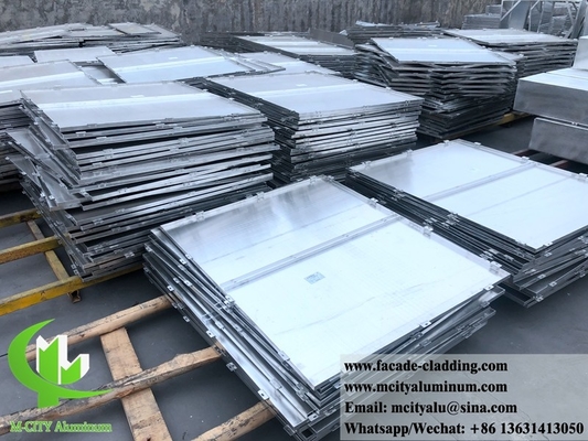 CNC-perforierter Aluminiumbildschirm Metallblech Aluminiumplattenfassade Verkleidung 4 mm