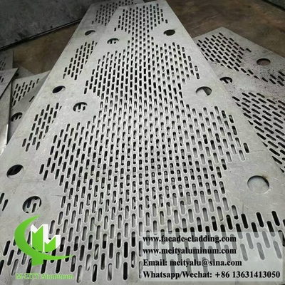 Aluminiumplatten aus Metallblechen für Gebäudefassaden