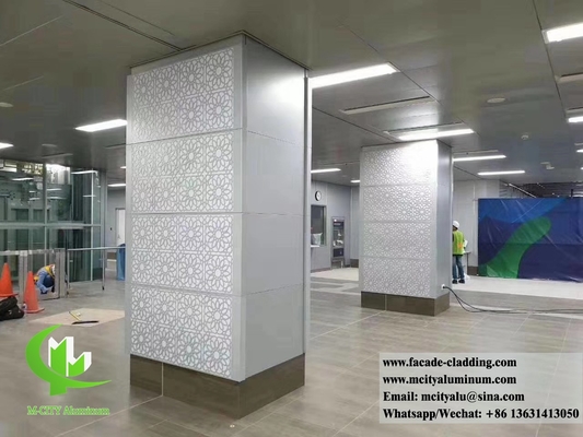 3 mm perforierte Blechfassade und Aluminiumwandverkleidung