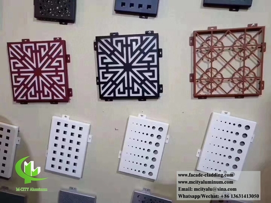 Metallplatten mit Laserschnitt für Fassaden, Verkleidungen und Wanddekoration