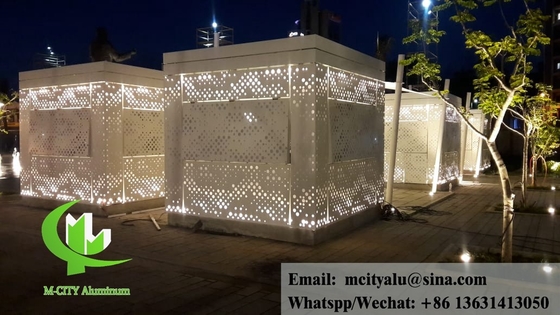 Perforierte Metallfassaden Bildschirmplatten Aluminiumverkleidung Lieferant in Guangzhou China