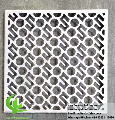 Aluminium-Fassadenfabrik-Verkleidungsplatten Aluminiumfolie für Wandfassaden