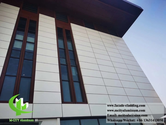 Aluminium-Fassadenfabrik-Verkleidungsplatten Aluminiumfolie für Wandfassaden