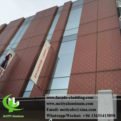 Metallschirm für Wandverkleidung, Aluminiumfassadenplatten China Lieferant