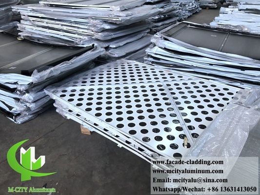 Rostschutz Perforierten Metallfassaden Aluminium Verkleidungsplatten Lieferant in China