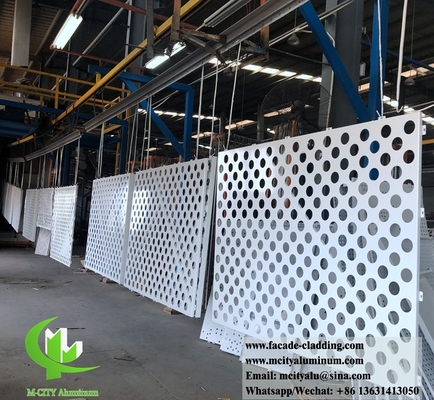 Metallverkleidung Architekturfassaden Aluminium Massivwandverkleidung Fabrik in China