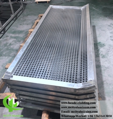 Metallbleche aus perforierter Aluminiumfolie für Fenster