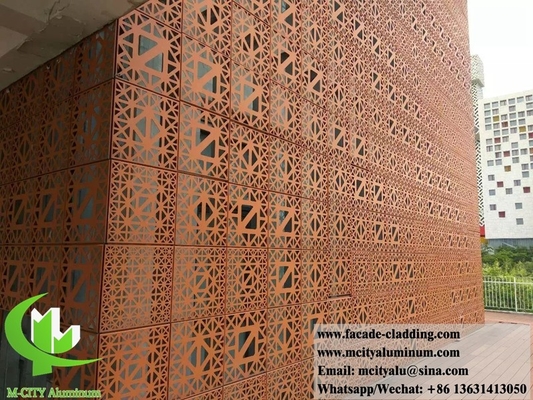 Perforierte Metallverkleidungen für Gebäude