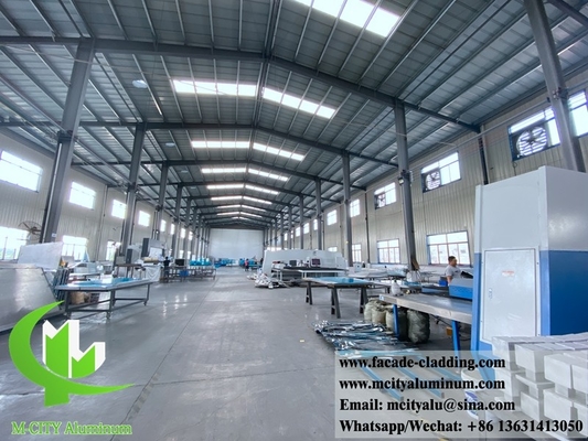 3D-Dekorative perforierte Blechbildschirmplatten Aluminiumverkleidungsplatten
