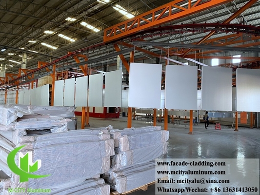 PVDF-Metallverkleidung Metallfassaden Aluminiumverkleidungsplatte für Wandverkleidung