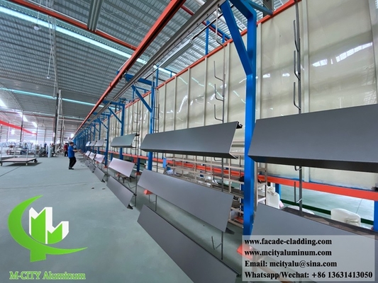 PVDF-Metallverkleidung Metallfassaden Aluminiumverkleidungsplatte für Wandverkleidung