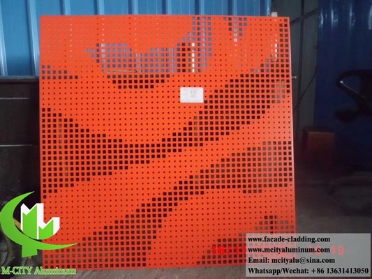 Perforierte Metallverkleidungen für Gebäude