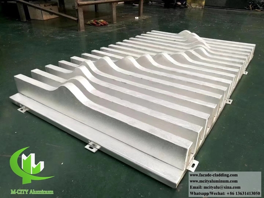 Perforations-Metallbeschichtung mit Aluminiumblech, leere Laserschnittbeschichtung für Gebäudefassaden