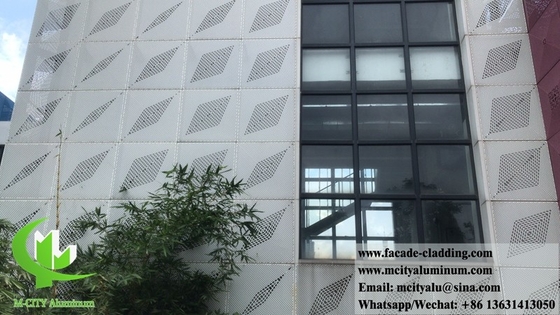 Dekorationsschirm Aluminiumverkleidungsplatte für Gebäudefassaden Villa Gartenzaun