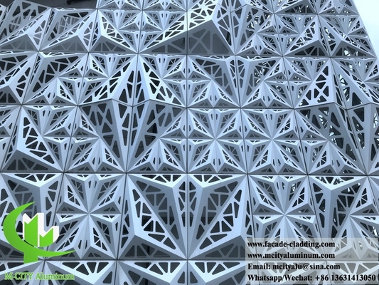 Metallbeschichtung, Perforation, Metallschirm, Aluminium-Dekorationsplatten für Gebäude