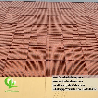 Laserschneidende Aluminiumplatten mit Metallverkleidung für die Dekoration von Bildschirmwandverkleidungen