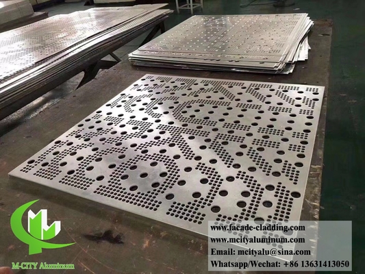 Lasergeschnittene Metallwand Aluminiumdekorationsplatte für Wandverkleidungsfassaden