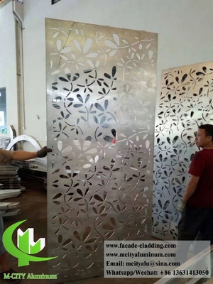 Aluminiumplatten für die Dekoration von Gebäuden, mit Pulverbeschichtung