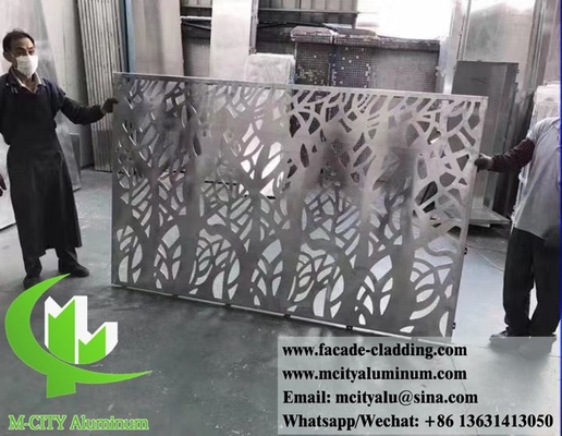 Perforierende Aluminiumfolien für Außenwandverkleidungen