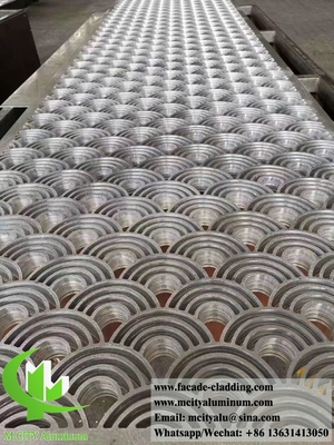 Aluminiummassivplatten für Wandverkleidungen