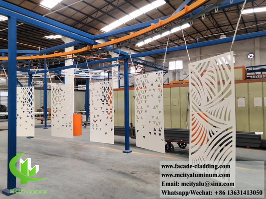 Lasergeschnittene Metallwand Aluminiumdekorationsplatte für Wandverkleidungsfassaden