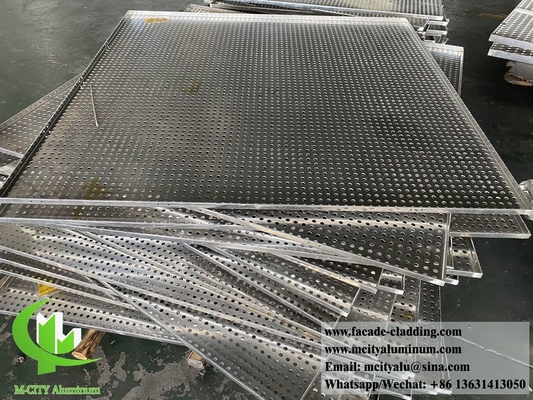 Aluminiummassivplattenwandverkleidungen Außen-Rost-Feuerfest