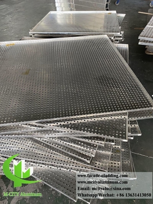 Aluminiummassivplattenwandverkleidungen Außen-Rost-Feuerfest