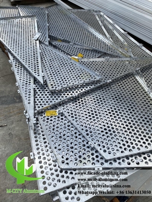 Lasergeschnittene Metallwand Aluminiumdekorationsplatte für Wandverkleidungsfassaden
