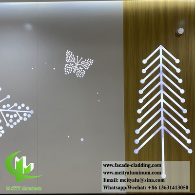 3D-Metallfassaden-Design Aluminiumfolie für Innen- und Außenwandverkleidung