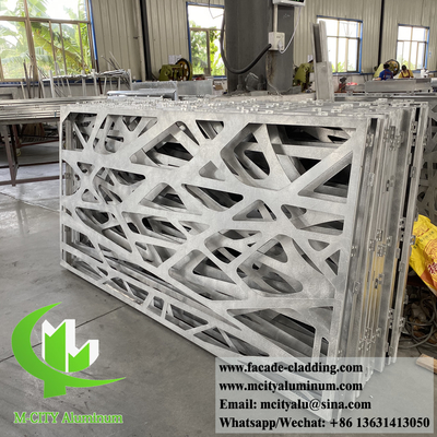 Baumgestaltung Metallschirm dekorative Aluminiumfolie für Zaun Schienen Dekoration Rostfeste