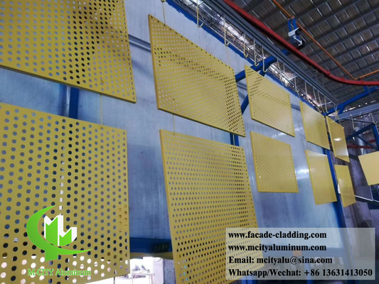 Perforierbare Metallschirm-Aluminium-Punktplatten für Wandverkleidungen