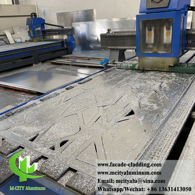 Baumgestaltung Metallschirm dekorative Aluminiumfolie für Zaun Schienen Dekoration Rostfeste