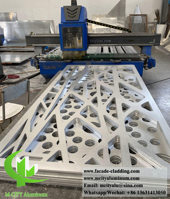 Baumgestaltung Metallschirm dekorative Aluminiumfolie für Zaun Schienen Dekoration Rostfeste