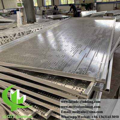Lasergeschnittenes dekoratives Metallbildschirm Aluminiummaterial 2 mm Dicke 1m x 2m