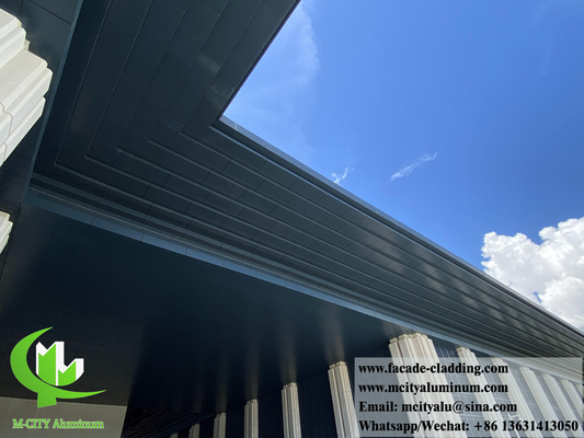 Massivwand Aluminiumplatte Decken Außendekoration wasserdicht Rostfeste