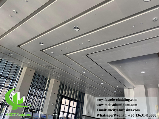Metalldecken Aluminiumverkleidung Massivwandplatten Winddicht Wasserdichtes System
